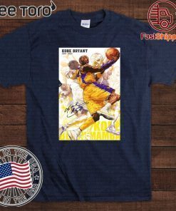 KOBE BRYANT 1978 2020 SIGNATURE OFFICIAL T SHIRT