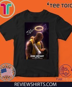 KOBE BRYANT 1978 2020 THANK YOU FOR THE MEMORIES OFFICIAL T-SHIRT