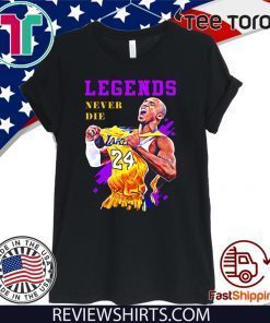 KOBE BRYANT LEGENDS NEVER DIE TEE SHIRT