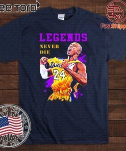 KOBE BRYANT LEGENDS NEVER DIE TEE SHIRT