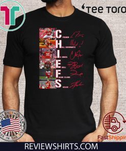 Kansas City Chiefs Eric Fisher Mitchell Schwartz Chris Jones Blake Bell Shirt T-Shirt