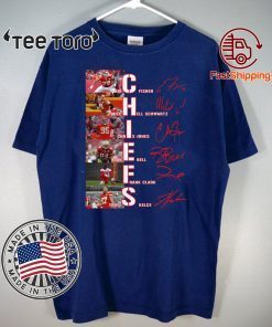 Kansas City Chiefs Eric Fisher Mitchell Schwartz Chris Jones Blake Bell Shirt T-Shirt