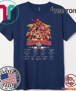 Kansas City Chiefs Patrick Mahomes Travis Kelce Lesean Mccoy Steven Nelson Signatures Unisex T-Shirt