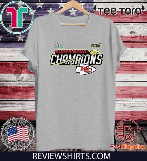 Kansas City Chiefs Super Bowl LIV Champions 2020 Tee Shirt