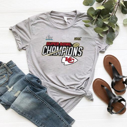 Kansas City Chiefs Super Bowl LIV Champions Trophy Shirt T-Shirt