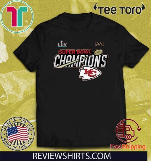 Kansas City Chiefs Super Bowl LIV Champions Trophy 2020 T-Shirt