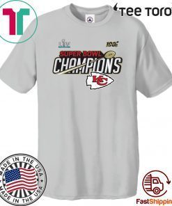 Kansas City Chiefs Super Bowl LIV Champions Trophy Hot 2020 T-Shirt