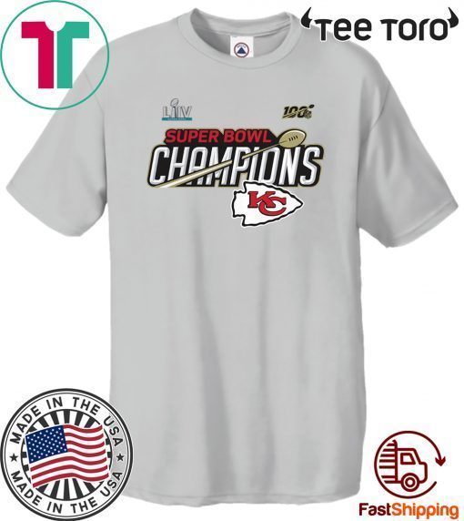 Kansas City Chiefs Super Bowl LIV Champions Trophy Hot 2020 T-Shirt