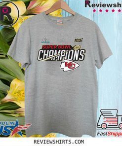 Kansas City Chiefs Super Bowl LIV Champions Trophy TShirt