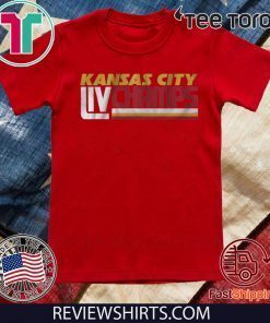 Kansas City LIV Champs Kansas City Football T-Shirt