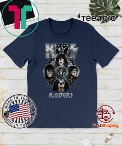 Original Kiss Band Raiders T-Shirt