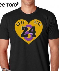 Kobe And Gigi 8 24 Official T-Shirt