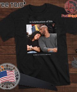 Kobe And Gigi Memorial A Celebration Of Life Kobe And Gianna Bryant T-Shirt For Mens Womens