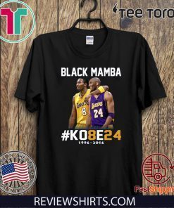 Kobe Bryant 24 Black Mamba 2020 T-Shirt