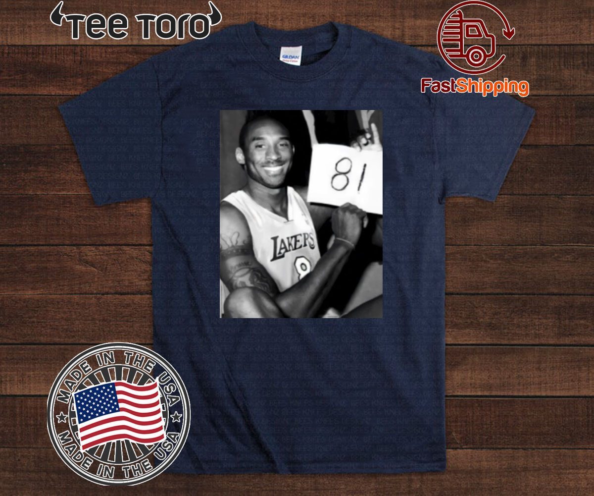 kobe shirt 81