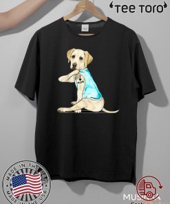 Labrador Tattoos I Love MOM Sitting Funny Gift Mother's Day Official T-Shirt