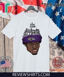 Lamar Jackson King Work Shirt - Baltimove Ravens Official T-Shirt