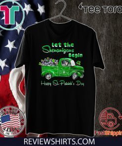 Let the Shenanigans Begin Shirt – Happy St. Patrick day 2020 T-Shirt