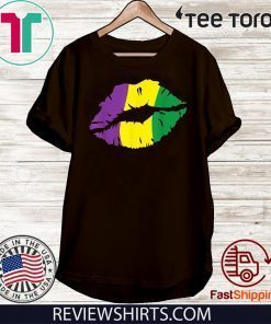 Lips Kiss Mardi Gras New Orleans Gift T-Shirt