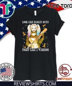 Look Like Harley Quinn Fight Like A Warrior Appendix Official T-Shirt