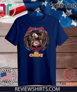 METALLICA KANSAS CITY CHIEFS FOR T-SHIRT