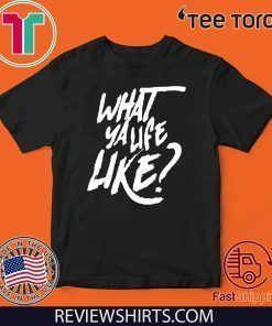 MIKE SCOTT WHAT YA LIFE LIKE OFFICIAL T-SHIRT