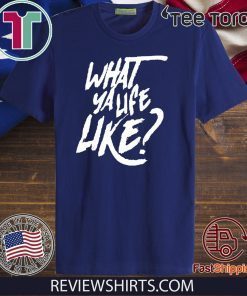 MIKE SCOTT WHAT YA LIFE LIKE OFFICIAL T-SHIRT