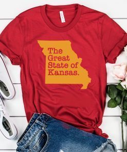 The Great State Of Kansas Official T-Shirt