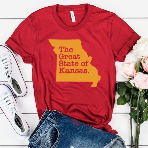 The Great State Of Kansas Official T-Shirt