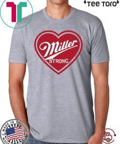 Miller strong Shirt Brew City Brand donates T-Shirt