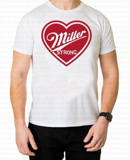 Miller strong Shirt Brew City Brand donates T-Shirt