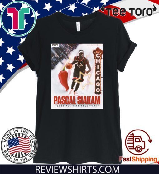 NBA Pascal Siakam Too Spicy All-Star 2020 T-Shirt