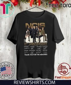 NCIS 17th anniversary 2003 – 2020 thank you for the memories Original T-Shirt