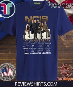 NCIS 17th anniversary 2003 – 2020 thank you for the memories Original T-Shirt