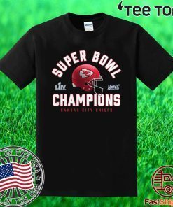 NFL Pro Line by Fanatics Branded Black Kansas City Chiefs Super Bowl LIV Champions Lateral Official T-Shirt