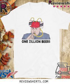 ONE ZILLION BEERS OFFICIAL T-SHIRT