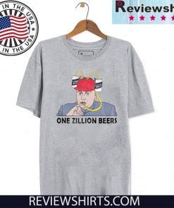 ONE ZILLION BEERS OFFICIAL T-SHIRT