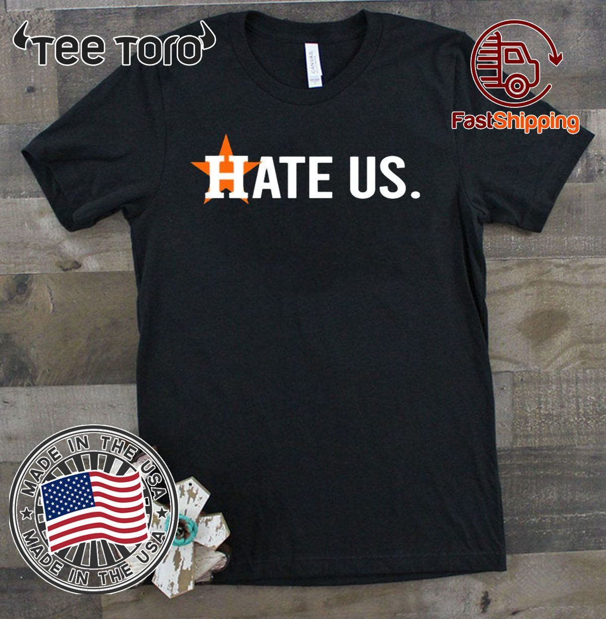 Houston Astros Hate Us Edition T-Shirt - ShirtElephant Office