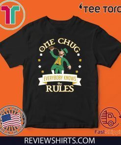 One Chug Leprechaun Official T-Shirt