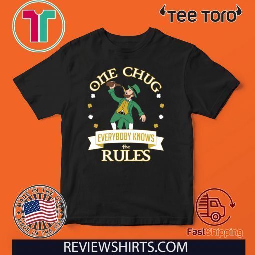 One Chug Leprechaun Official T-Shirt