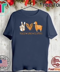 Peace Love Llama Hippie Style Awesome Original T-Shirt