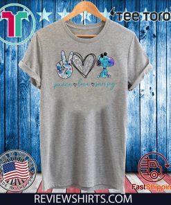 Peace Love Snoopy Funny T-Shirt