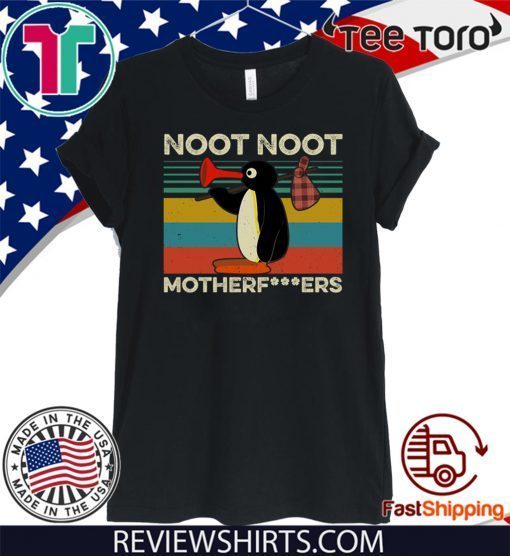 Vintage Penguin Noot noot motherfuckers Hot T-Shirt