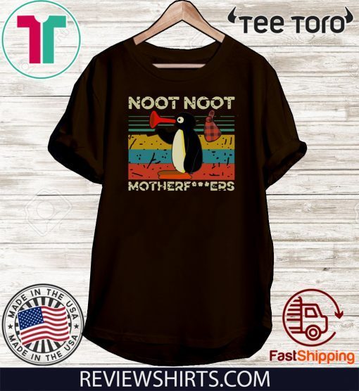 Vintage Pingu Noot Noot Motherfucker Gift T-Shirt