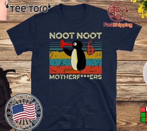 Vintage Pingu Noot Noot Motherfucker Gift T-Shirt