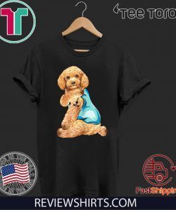 Poodle Tattoos I Love MOM Sitting Funny Gift Mother's Day Hot T-Shirt