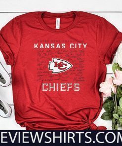 Pro Line by Fanatics Branded Black Kansas City Chiefs Super Bowl LIV Champions Hurry Up Roster Limited Edition T-Shirt