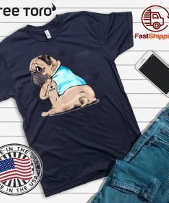 Pug Tattoos I Love MOM Sitting Funny Gift Mother's Day 2020 T-Shirt