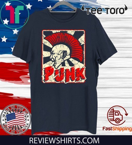 Punk rock skull skeleton rocker fans Classic T-Shirt