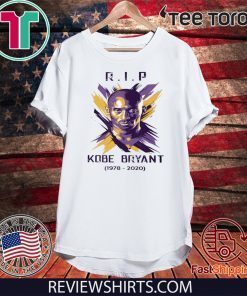 RIP KOBE BRYANT 1978 - 2020 OFFICIAL T-SHIRT